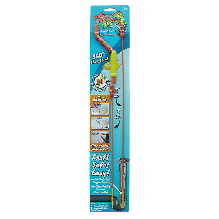 Drain Weasel Non-Chemical Drain Unblocker