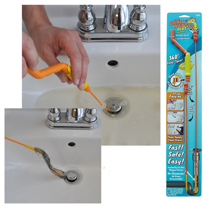 Drain Weasel Non-Chemical Drain Unblocker