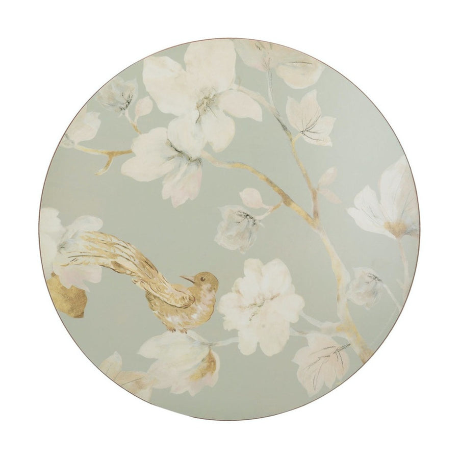 featuring a duck egg bird and flowers design.