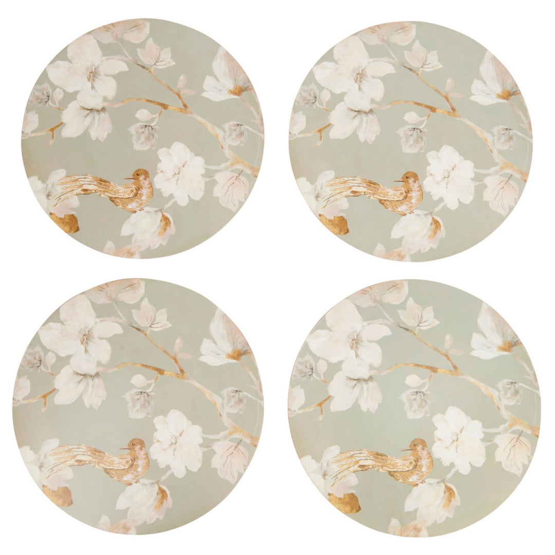 Creative Tops Duck Egg Floral Round Placemats