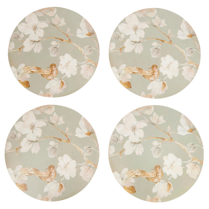 Creative Tops Duck Egg Floral Round Placemats