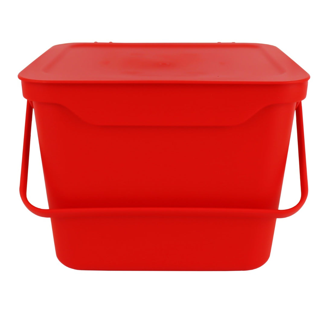 Easy Eco Red Kitchen Caddy - 5L Size