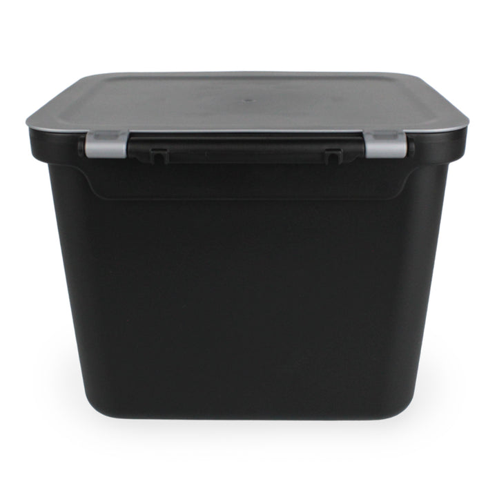 Easy Eco Black & Silver Kitchen Caddy - 5L Size