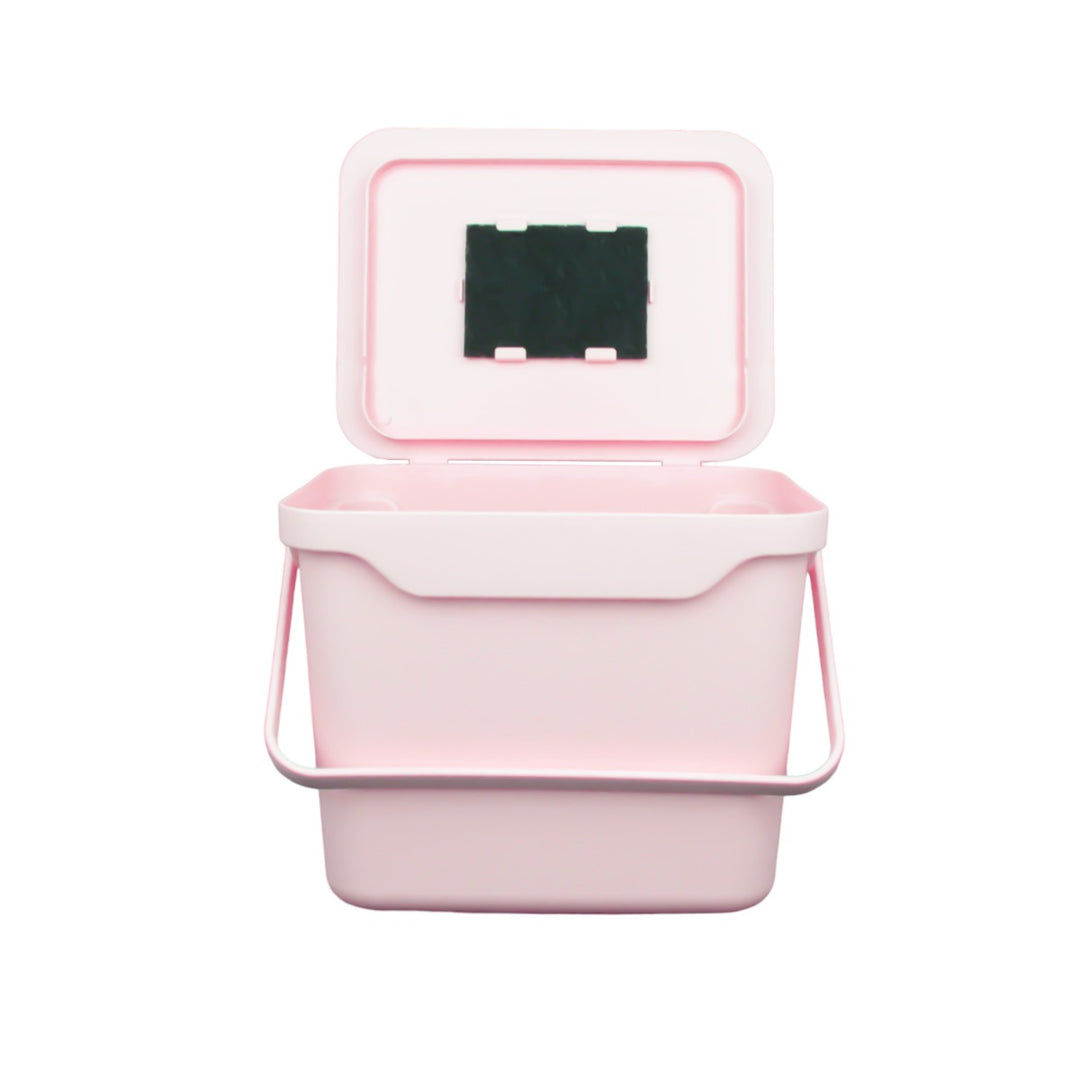Easy Eco Pastel Pink Kitchen Caddy - 5L Size
