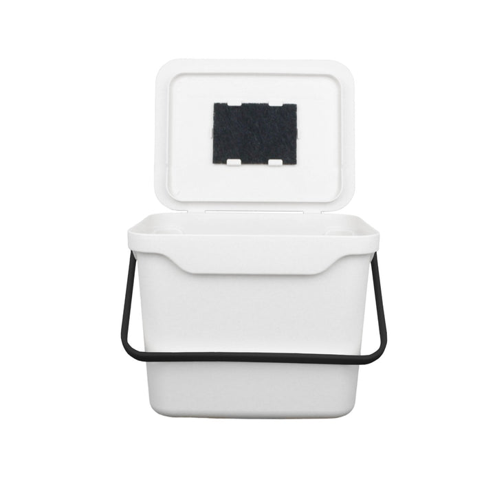 Easy Eco White Kitchen Caddy - 5L Size