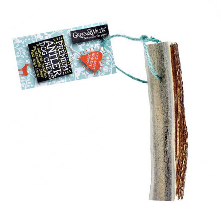Green & Wilds Easy Antler Dog Chew - Various Sizes