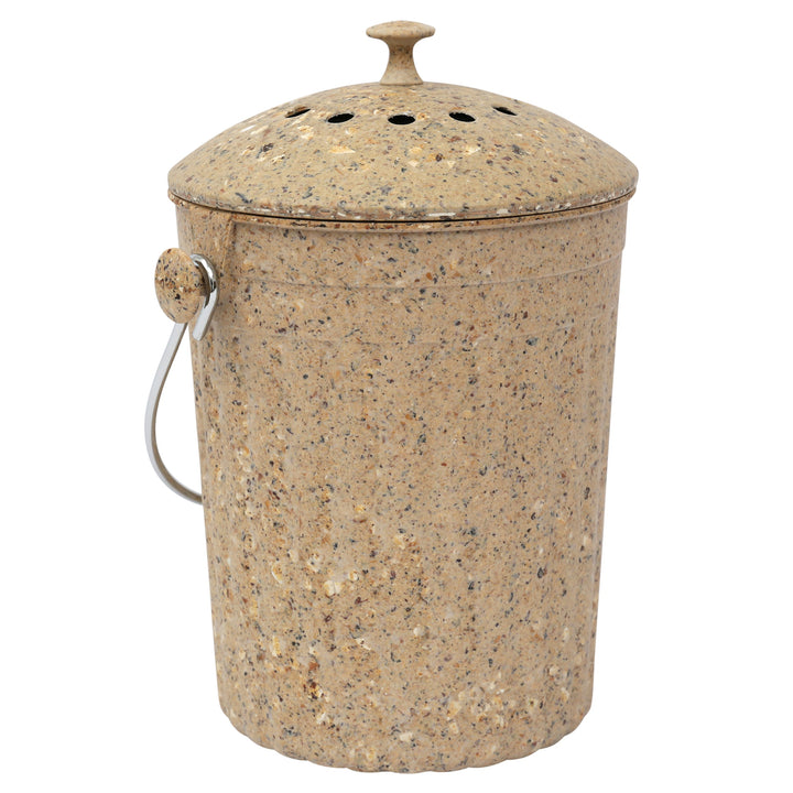 Eddingtons Brown Natural Fibre Compost Pail