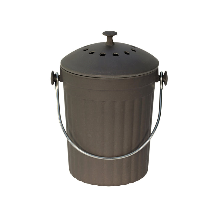 Eddingtons Slate Grey Bamboo Fibre Compost Pail