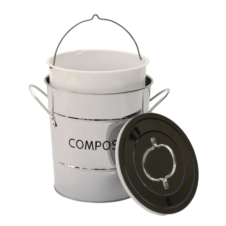 removable food waste bucket made from plastic