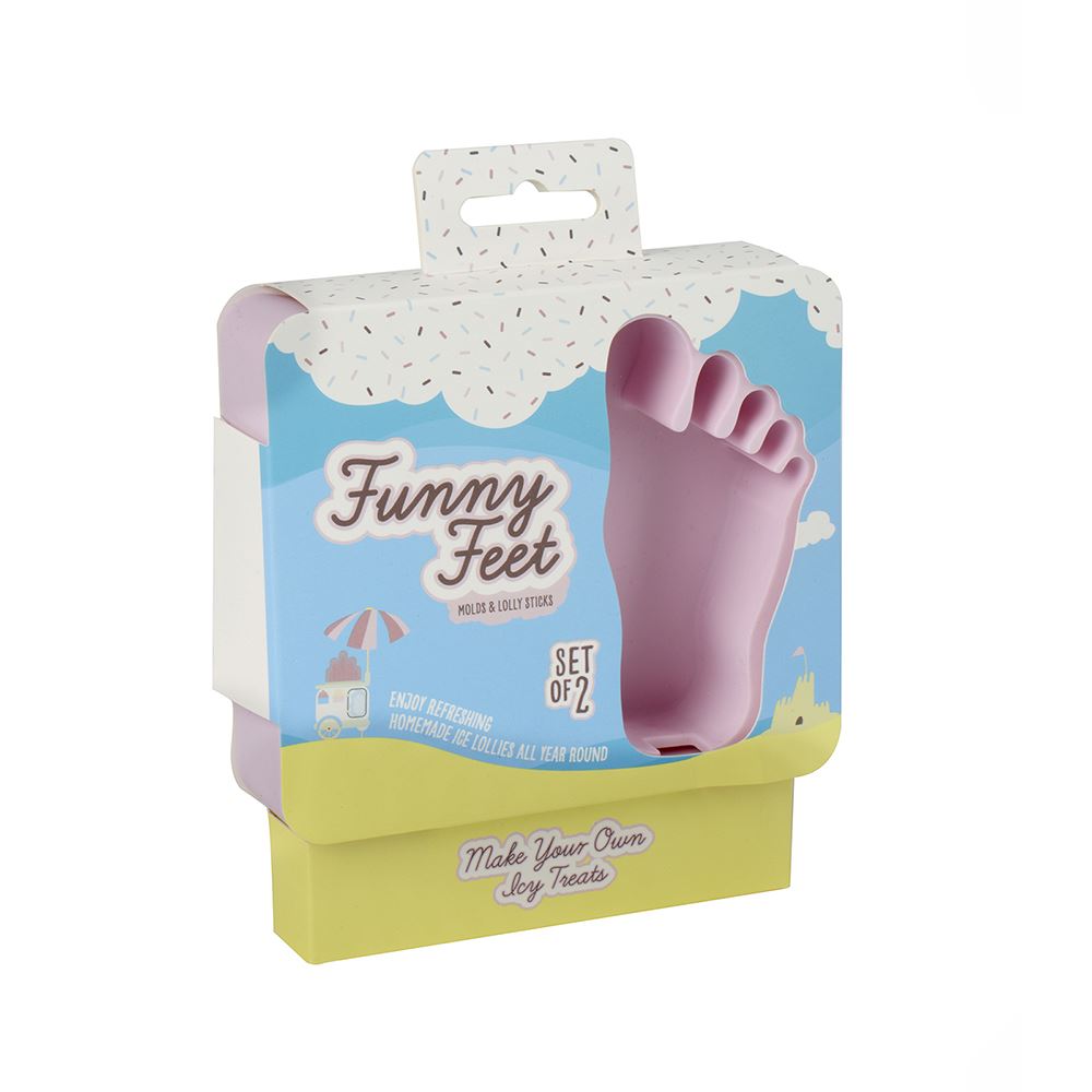 Eddingtons Funny Feet Ice Lolly Mould Set