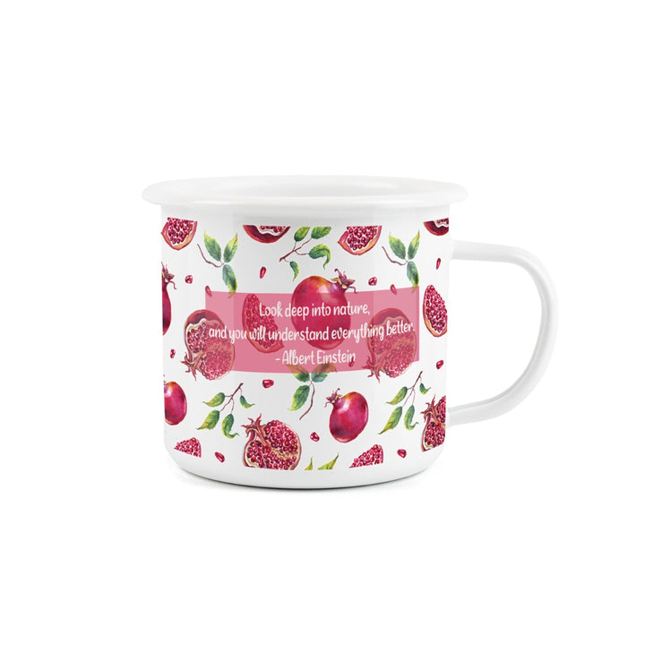 Burgon & Ball Garden Kneeler & Enamel Mug Set - Berry Pink