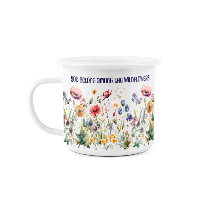 Burgon & Ball Garden Kneeler & Enamel Mug Set - Navy Blue