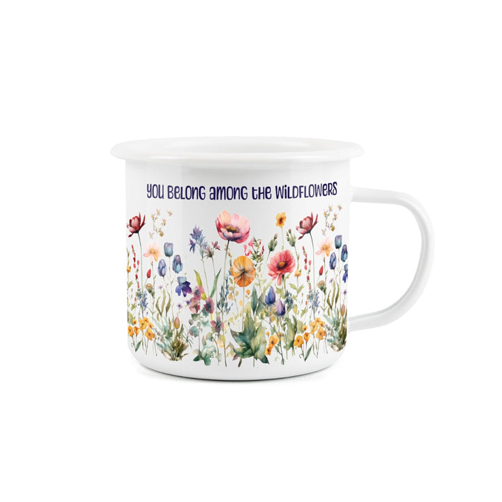 Burgon & Ball Garden Kneeler & Enamel Mug Set - Navy Blue