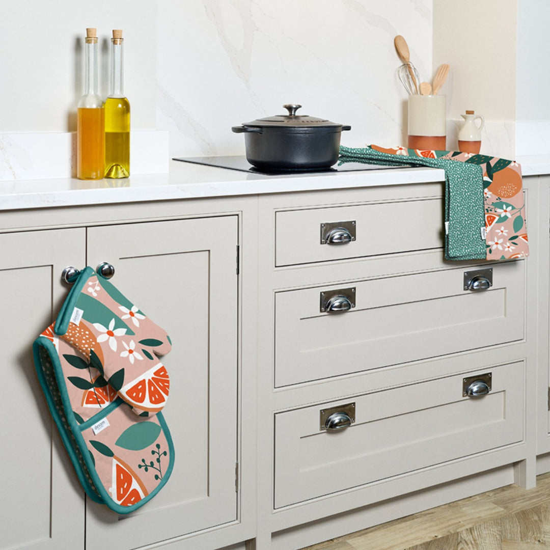 Dexam Exotic Fruits Recycled Cotton Tea Towels Set