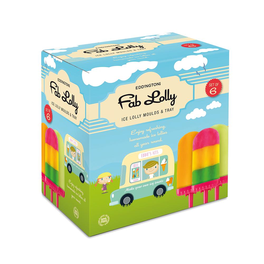 Eddingtons Fab Ice Lolly Mould Set