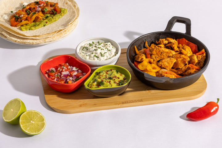 Typhoon World Foods Fajita Dip Bowls Set
