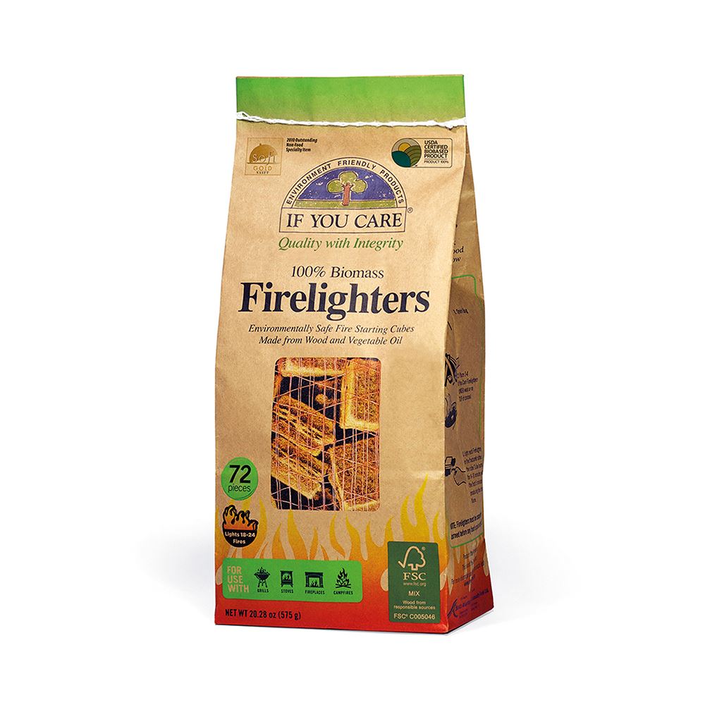 If You Care Firelighter Tablets - Pack of 72