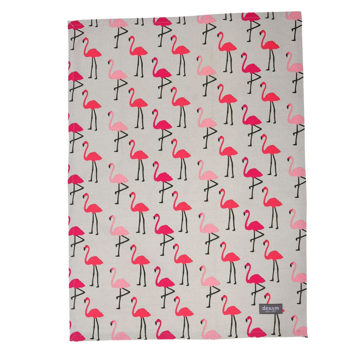 Dexam Pink Flamingo Tea Towels Set