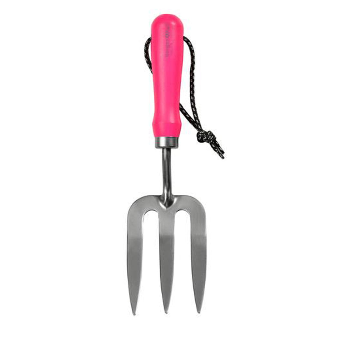 Burgon & Ball FloraBrite Hand Fork - Pink