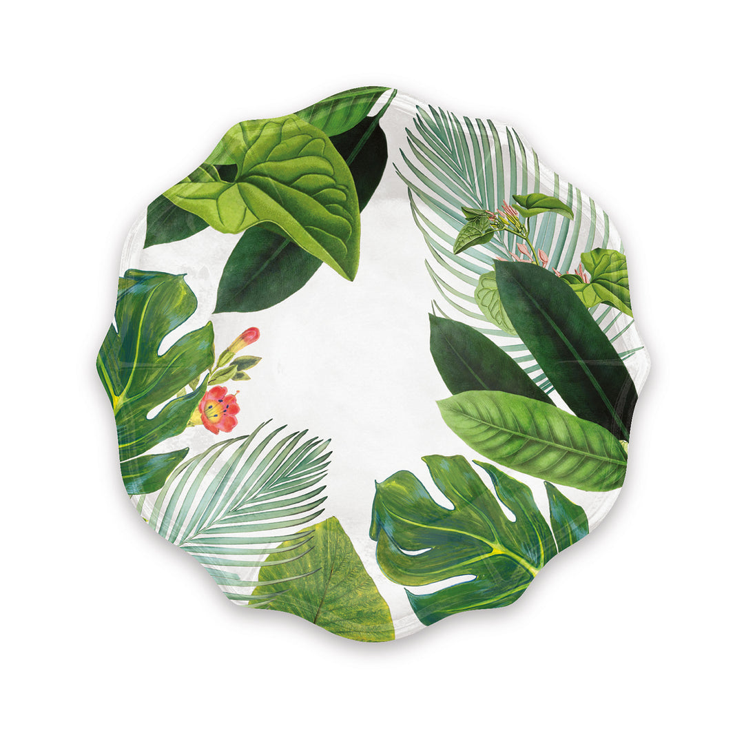 Amazon Floral & Palm Melamine Dinnerware Set