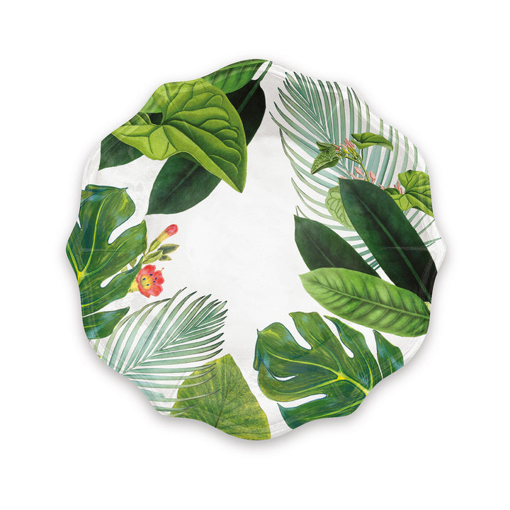 Amazon Floral & Palm Melamine Dinnerware Set