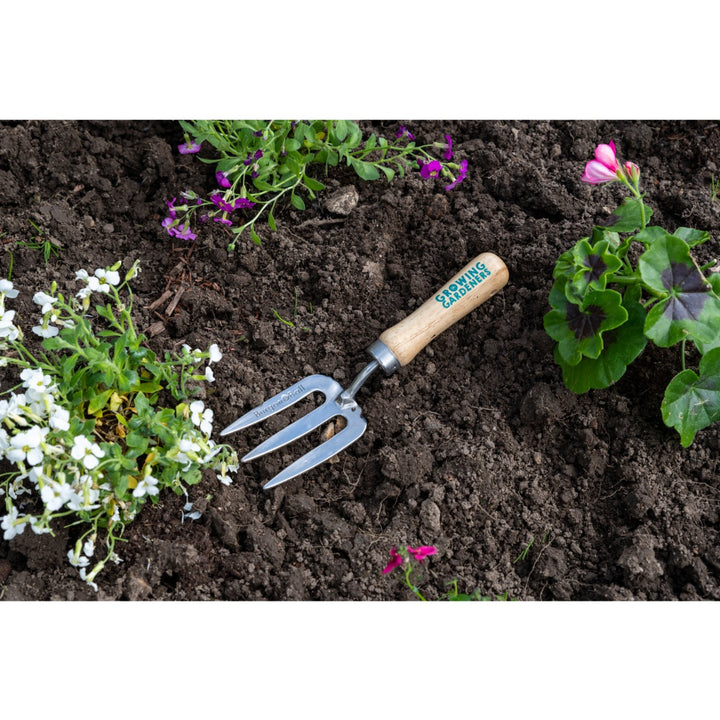 Burgon & Ball RHS Growing Gardeners Hand Fork