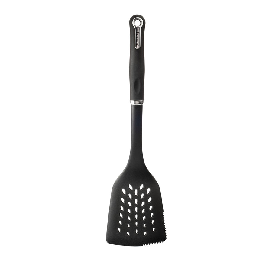 plastic slotted soft grip kitchen turner