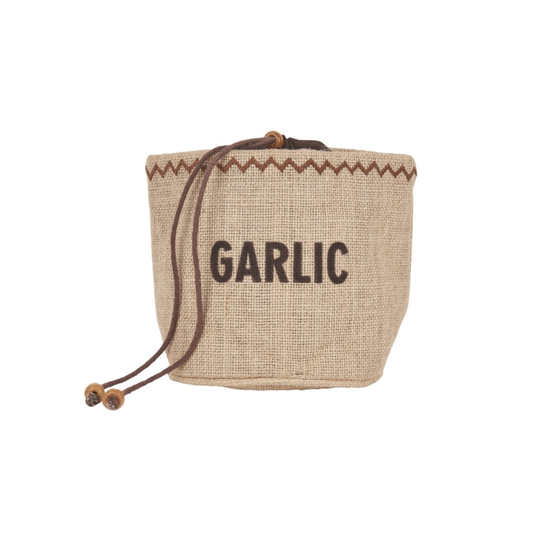 Natural Elements Eco-Friendly Jute Sack - Garlic