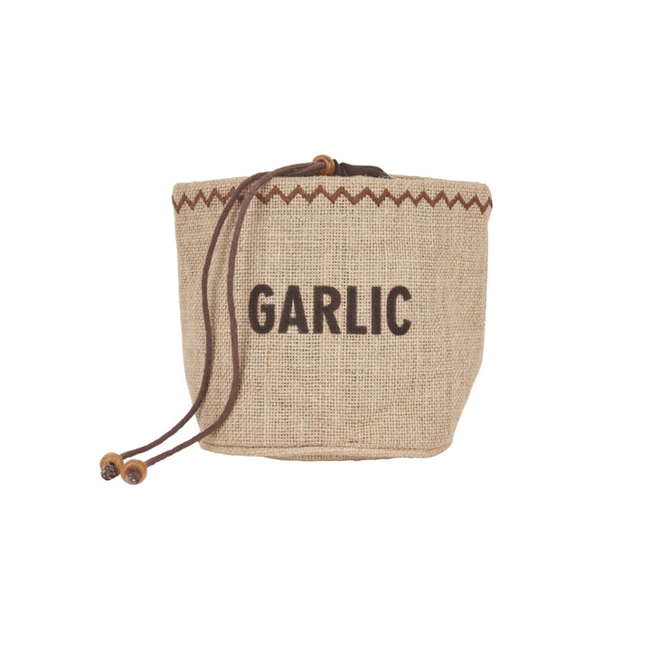 Natural Elements Eco-Friendly Jute Sack - Garlic