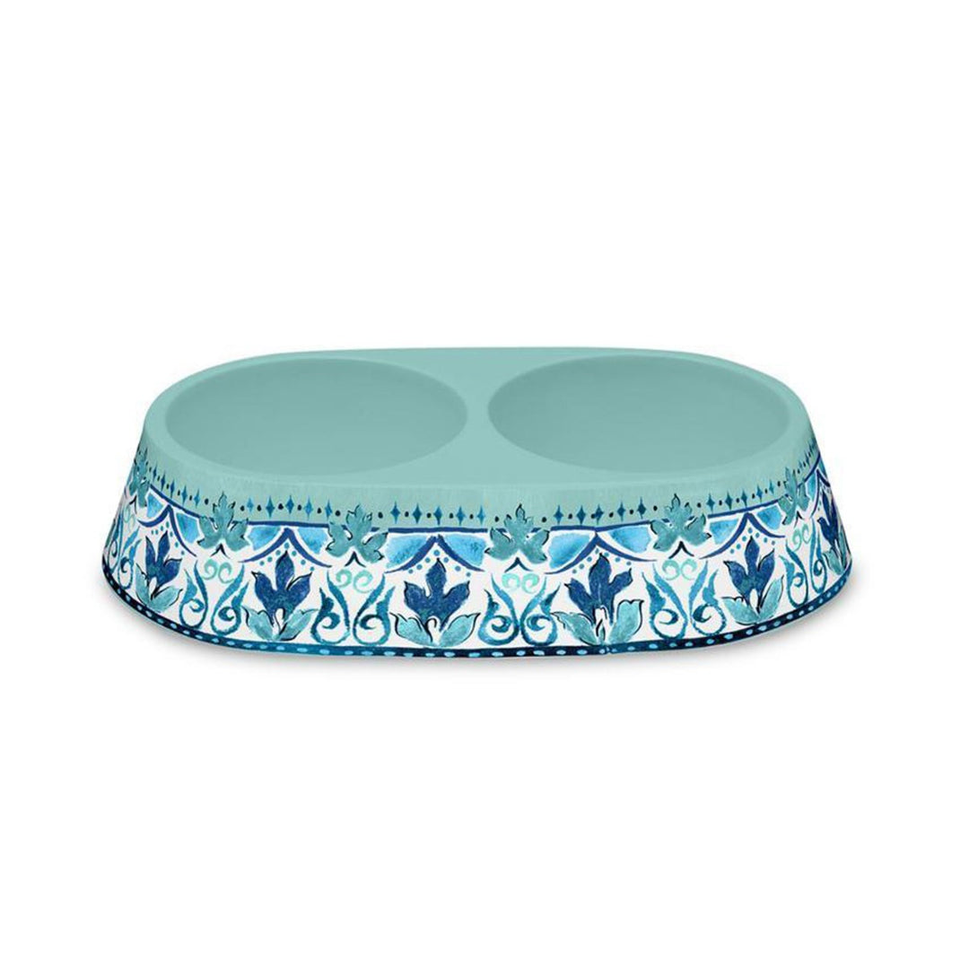 Gibraltar Melamine Double Pet Bowl