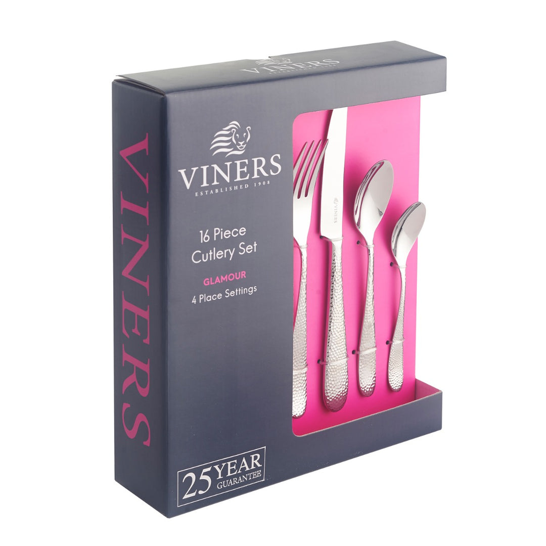 Viners Glamour Cutlery Set - 16 or 24 Piece