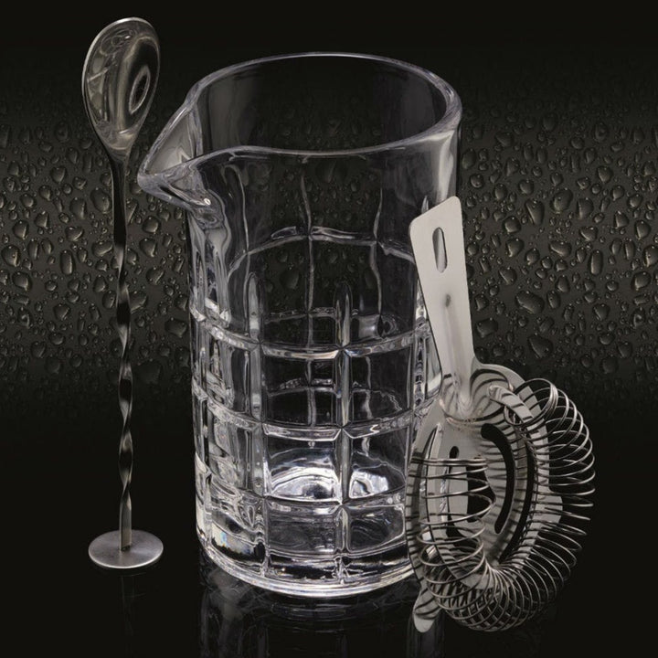 BarCraft Glass Cocktail Mixing Set