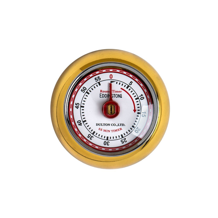 Eddingtons Retro Magnetic Timer -  Gold