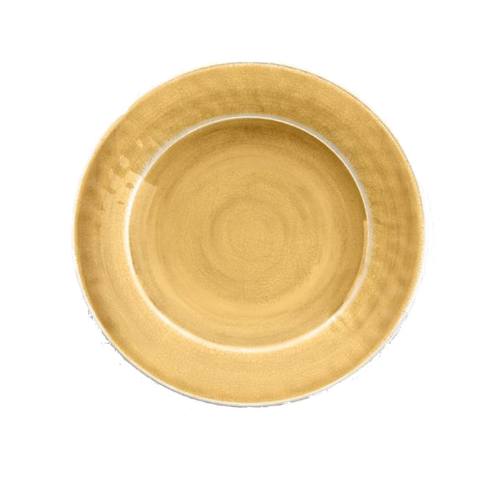 Crackle Gold Melamine Dinnerware Set