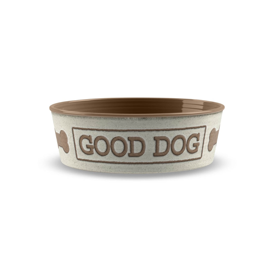 Natural Good Dog Melamine Pet Bowl - Medium