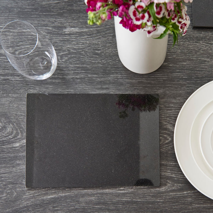 Creative Tops Black Granite Placemats