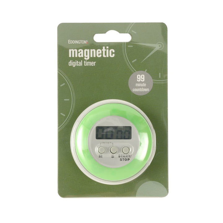 Eddingtons Digital Kitchen Timer - Green