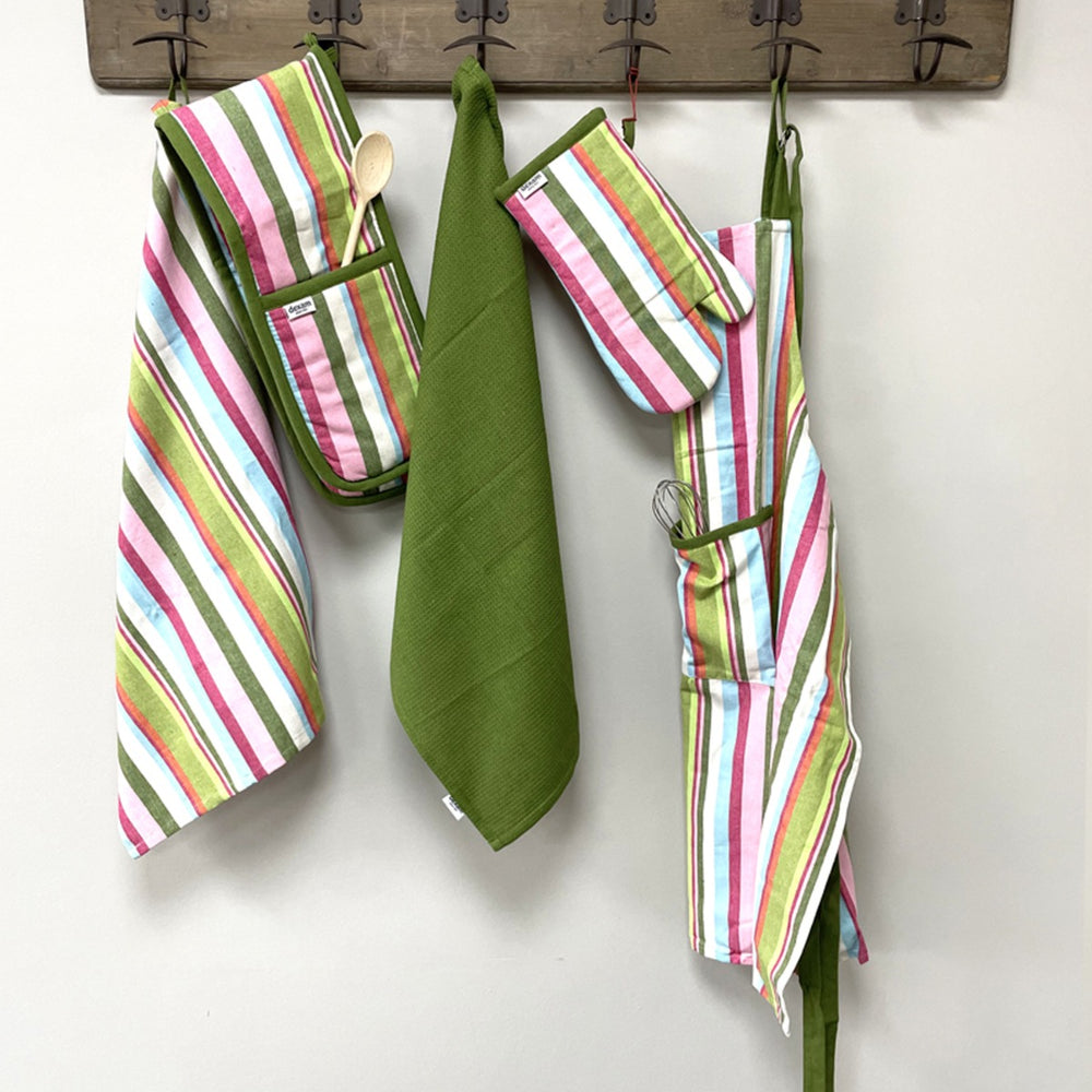  one green and one striped