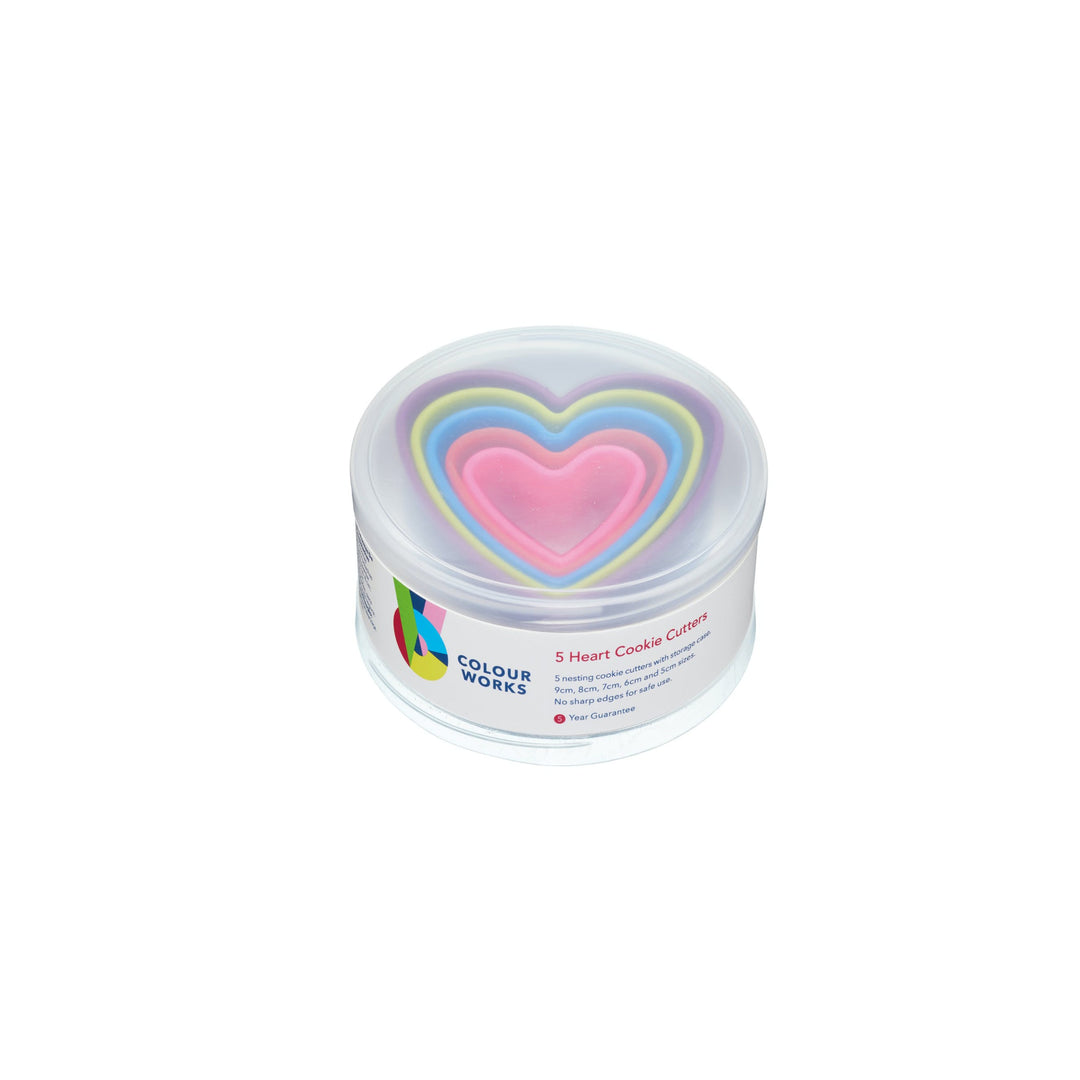Colourworks Heart Cookie Cutter Set