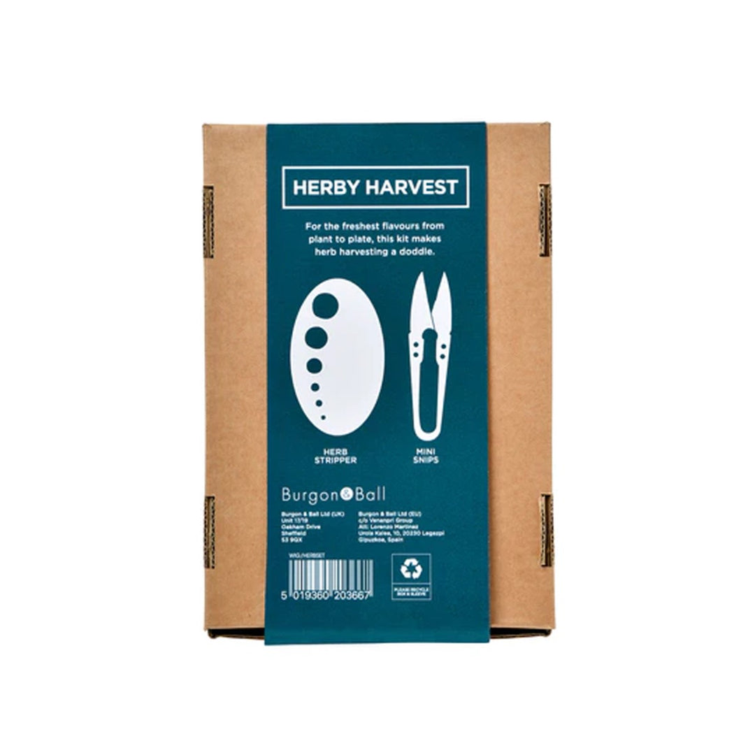 Burgon & Ball Herby Harvest Gardening Gift Set