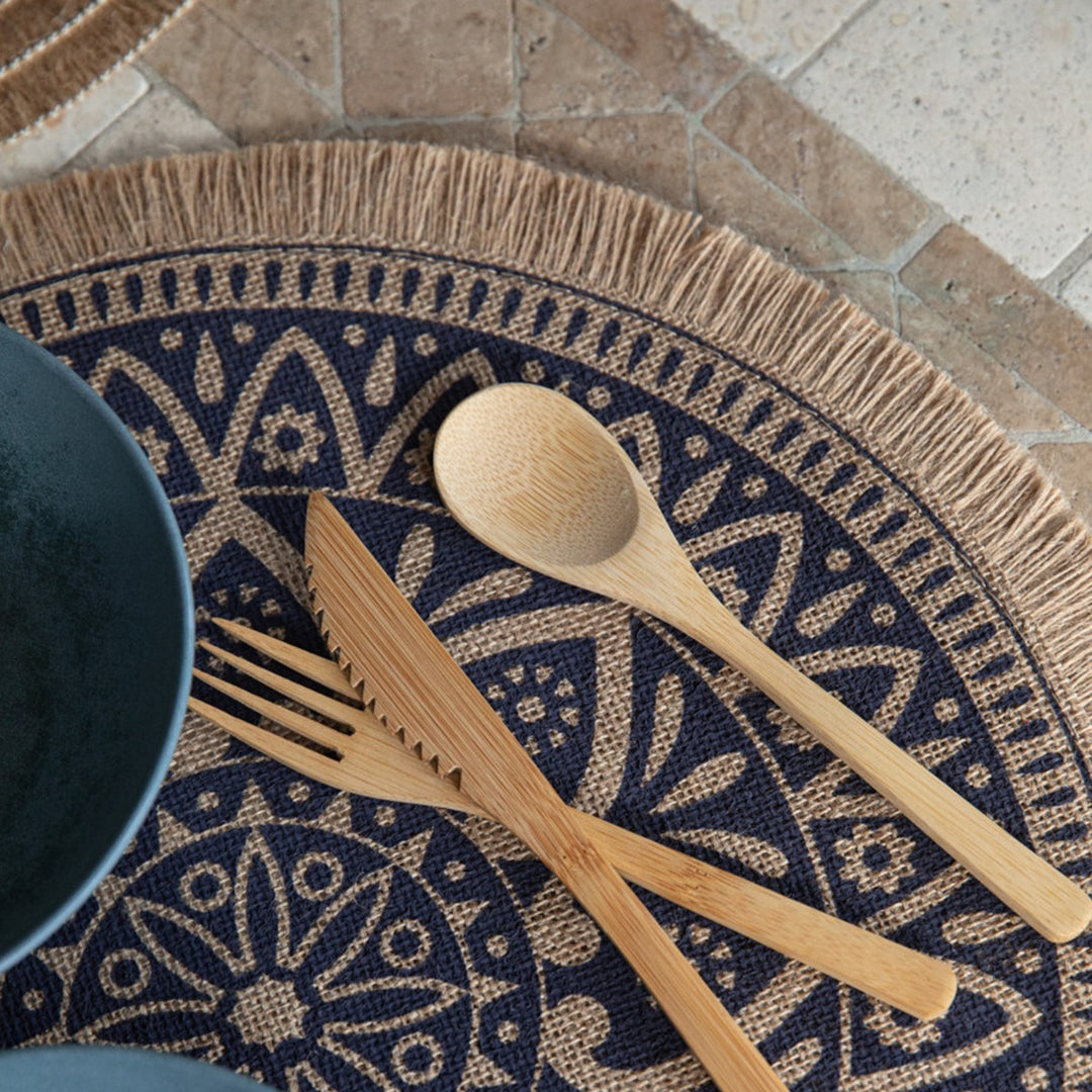 Creative Tops Hessian Mandala Placemats