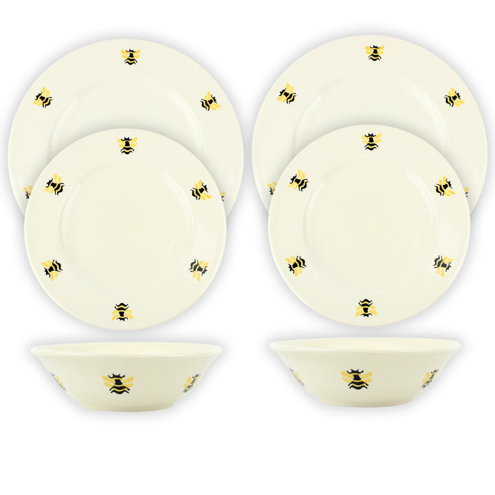 Haselbury Honey Bees Dinnerware Set