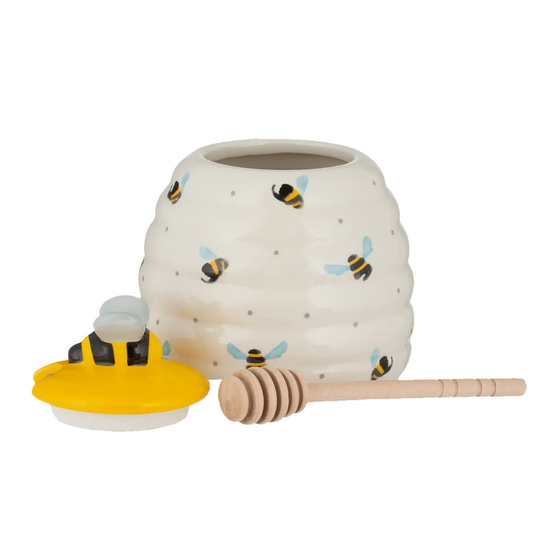 Price & Kensington Sweet Bee Honey Pot & Drizzler Gift Box