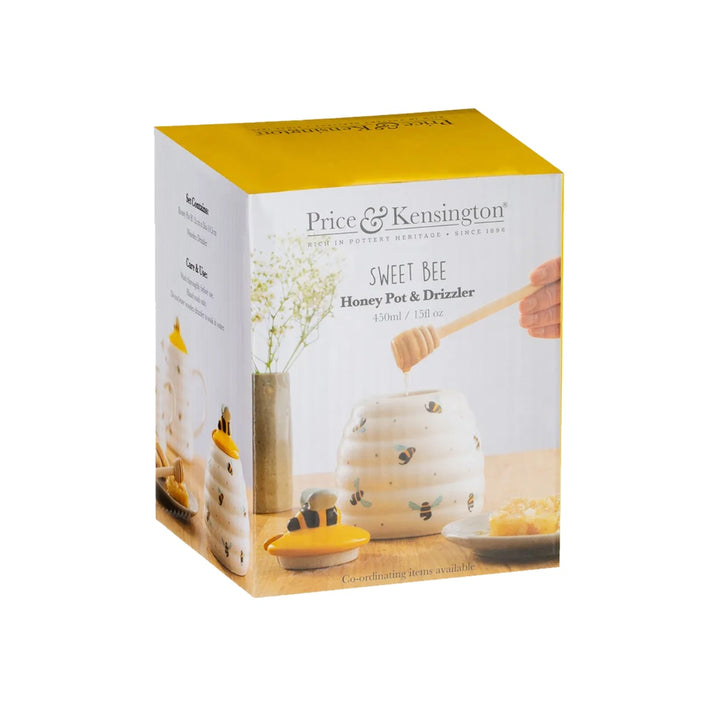 Price & Kensington Sweet Bee Honey Pot & Drizzler Gift Box