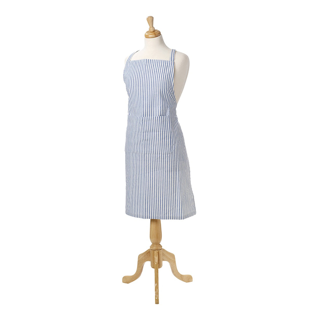 Stow Green Horizon Blue Stripe Apron