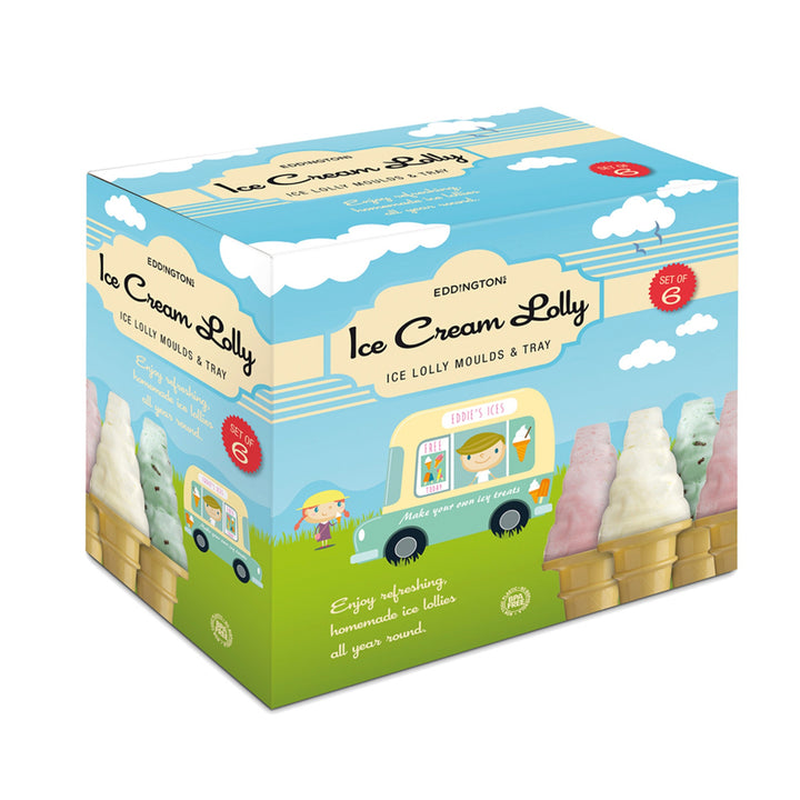 Eddingtons Ice Cream Cone Lolly Mould Set