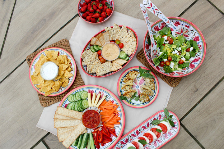 Mediterranean Melamine Mugs