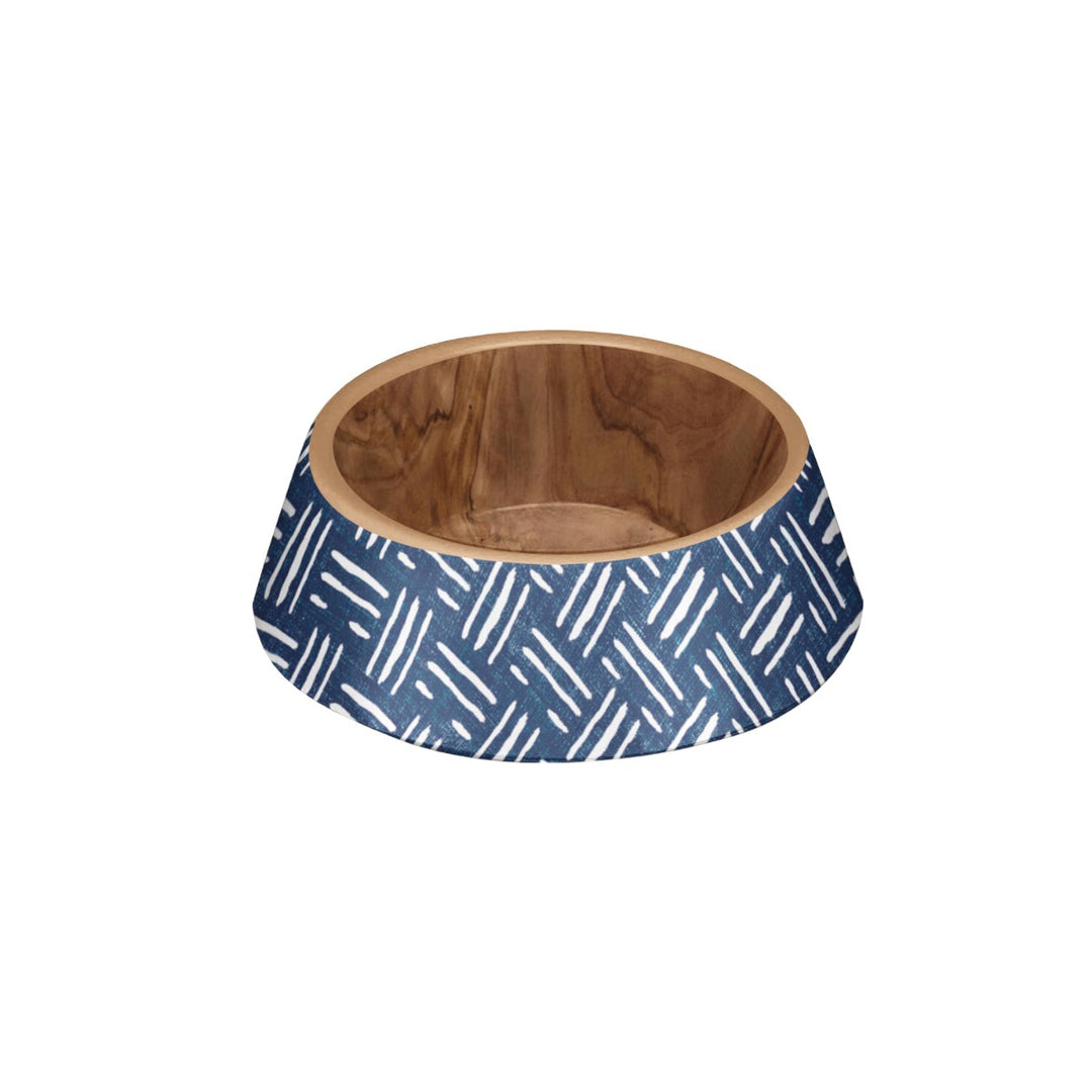 Indigo Oasis Melamine Pet Bowl - Small