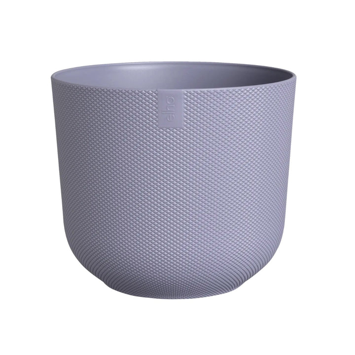 Elho Lavender Jazz Round Recycled Plastic Plant Pot - 26cm