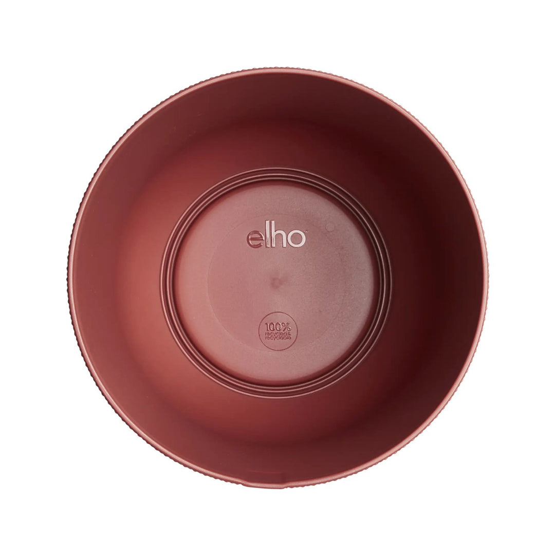  in terracotta red with a textured finish